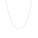 Halskette mit Gourmetglied aus Edelstahl, 1 mm