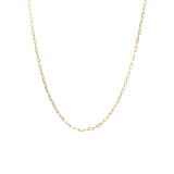 Edelstahl goldplattierte Gliederkette 2mm