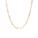 Edelstahl goldbeschichtete Gliederkette 4mm