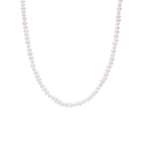 Zilveren parelketting met parel voor dames