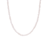 Zilveren parelketting met parel voor dames