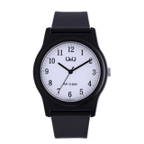 Q&Q herenhorloge met rubber band G22A-001VY