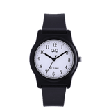 Q&Q Herrenuhr mit Gummi-Armband G23A-001VY