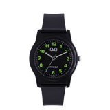 Q&Q horloge met rubber band G23A-002VY