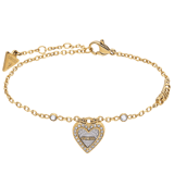 Guess stainless steel bicolor armband LOVE ME TENDER
