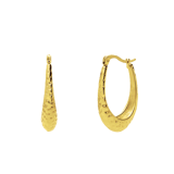 Ohrringe aus Edelstahl, vergoldet, chunky, tolle Verarbeitung
