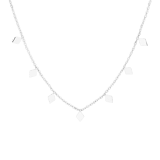 Myla stainless steel ketting met ruit voor dames