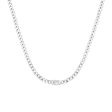 Myla stainless steel ketting gourmet met zirkonia voor dames