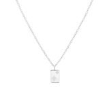 Myla stainless steel ketting met ster en zirkonia voor dames