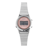 Casio Armbanduhr im Retrolook für Damen, Rosa, LA700WE-4AEF