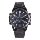 Edifice Uhr mit Armband aus Edelstahl, Gun (Grau), ECB-2000DC-1AEF
