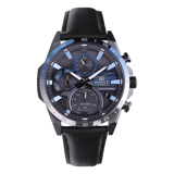 Edifice solar horloge leren band zwart EQS-940NL-1AVUEF