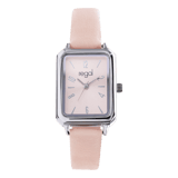 Regal Damen-Armbanduhr mit pfirsichfarbenem Armband