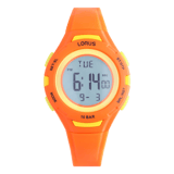 Lorus, Kinder-Digitaluhr, Orange, R2399PX9