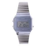 Casio Vintage, ikonisches Design, silberfarben, A700WEV-7AEF