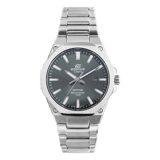 Edifice horloge stainless steel met groen EFR-S108D-3AV