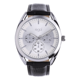 Regal Herren-Armbanduhr mit schwarzem Armband