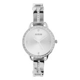 Guess stainless steel dameshorloge zilver BELLINI GW0022L1