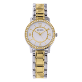 Guess Armbanduhr für Damen aus Edelstahl, zweifarbig, MELODY, GW0468L4