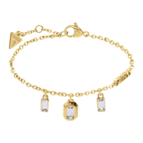Guess Armband aus Edelstahl, vergoldet, HASHTAG GUESS