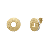 Guess Ohrstecker aus Edelstahl, vergoldet, LOVE GUESS