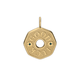 Stainless steel goldplated hanger voor dames