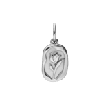 Charm aus Edelstahl, Rose