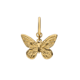 Stainless steel goldplated hanger voor dames