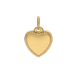 Stainless steel goldplated bedel hart