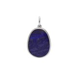 Stainless steel bedel met lapis