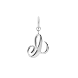 Charm aus Edelstahl, Buchstabe
