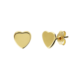 Ohrring aus 585er Gold, Herz