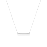 Halskette aus 925er Silber, Stab