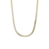 Zilveren goldplated ketting voor dames
