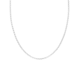 Halskette aus 925er Silber, Jasseron-Glied
