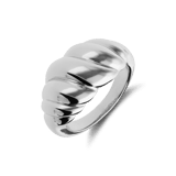 Ring aus 925er Silber, Croissant