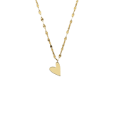 Halskette aus 375er Gold, Herz