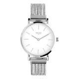 Regal horloge zilverkleurige gourmetband en schakels