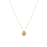 14 karaat geelgouden ketting met hanger