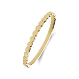 14 Karat Gelbgoldring mit kleinen Ringen