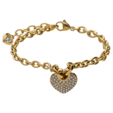 Guess stainless steel goldplated armband CRAZY IN LOVE