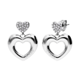 Guess Stalen Ohrstecker CRAZY IN LOVE