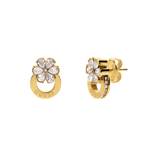 Guess stainless steel goldplated oorbellen LILY