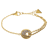 Guess Armband aus Stahl, goldplattiert BLOOMING SUMMER