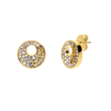 Guess Ohrstecker aus goldplattiertem Stahl BLOOMING SUMMER