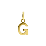 14 Karat Gold Buchstabenanhänger Alphabet