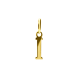 14 Karat Gold Buchstabenanhänger Alphabet
