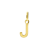 14 karaat gouden letter hanger alfabet