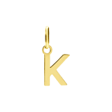 14 Karat Gold Buchstabenanhänger Alphabet