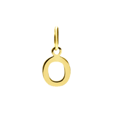 14 karaat gouden letter hanger alfabet
